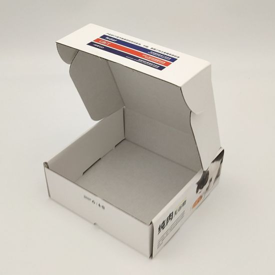 Disposable Take Away Kraft Food Packaging Paper Box for Easy Taking Away