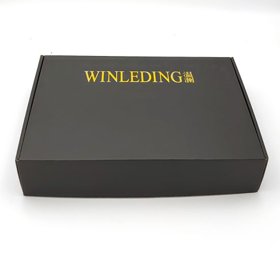 Customized Black Magnetic Folding Gift Packaging Box for Clamshell Box
