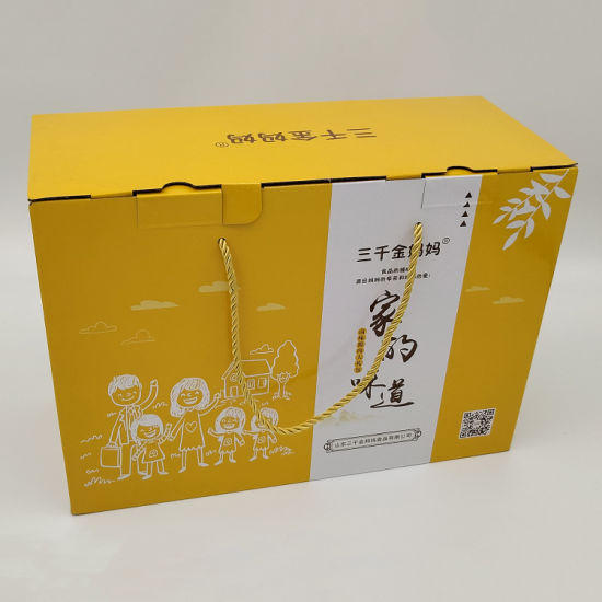 Color Customized Lo-Mei Food Packaging Carton Paper Box