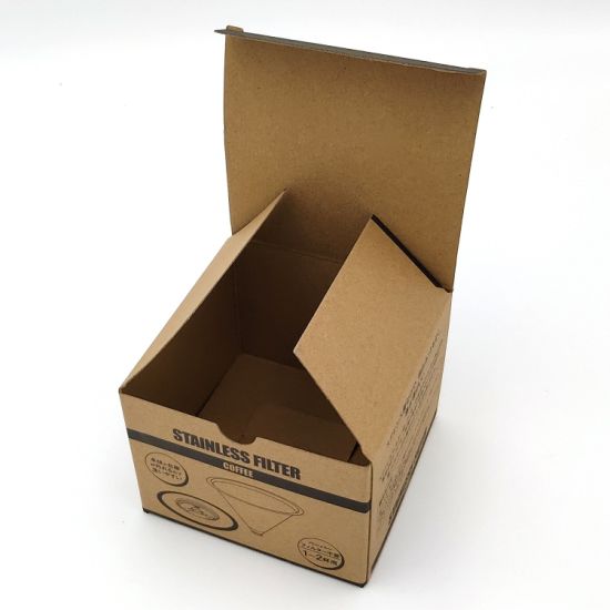 Wholesale Plain Kraft Paper Cartons Corrugated Box Packaging Box